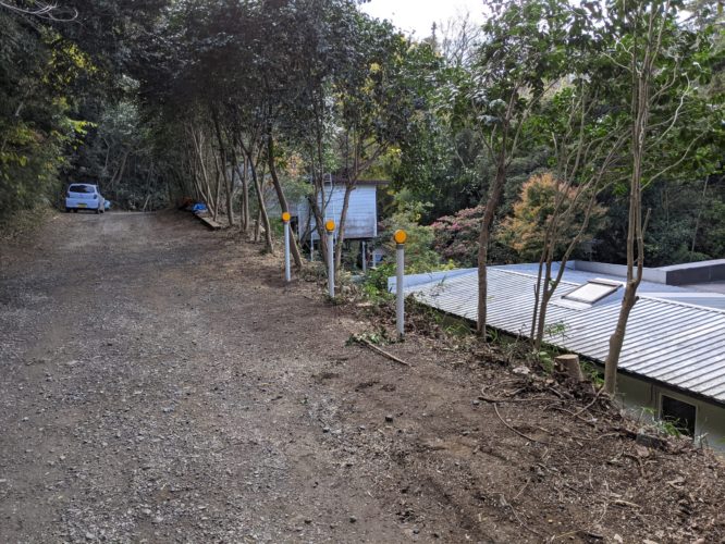 鎌倉市鎌倉山個人邸伐採事例　施業後