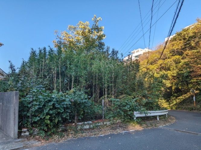 横須賀市秋谷（作業前）