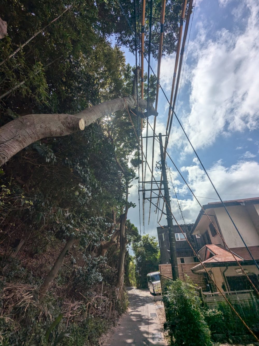 鎌倉市稲村ヶ崎（作業中）